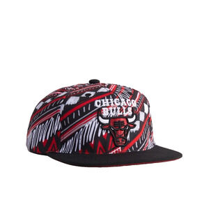 Chicago Bulls Mitchell &‎ Ness NBA Snapback Hat Cap NWT Scrible Retro
